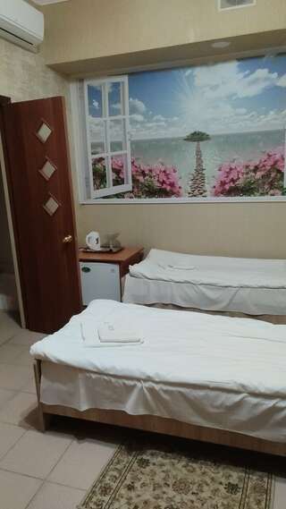 Гостиница Театральная Ессентуки Бюджетный двухместный номер с 2 отдельными кроватями-1